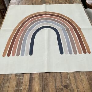 Gathre Mini Playmat Rainbow Design 40x40" Bonded Leather